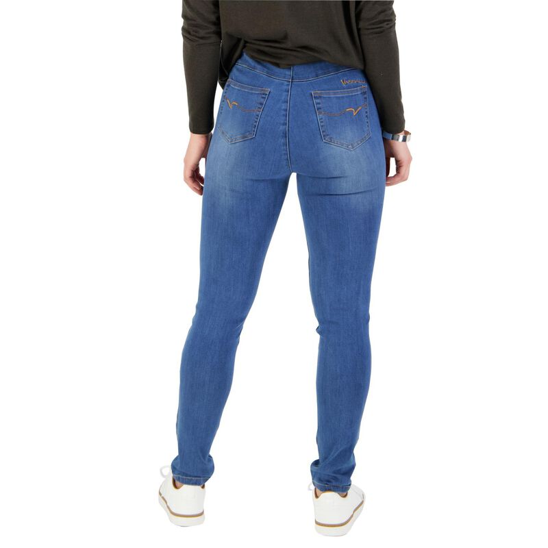 Vassalli Full Length Denim Leggings image number 9